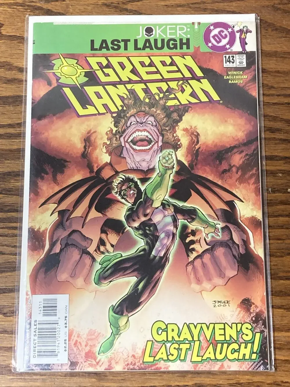 Green Lantern #143 Vol. 3 2001 DC Comics Comic Book